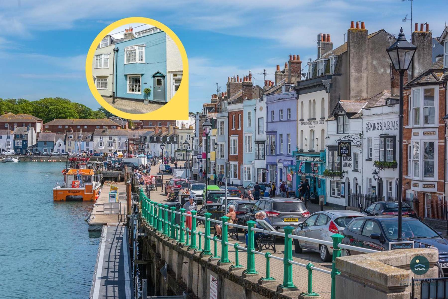 Cobb Cottage - Harbourside Permit Parking Weymouth Exteriér fotografie